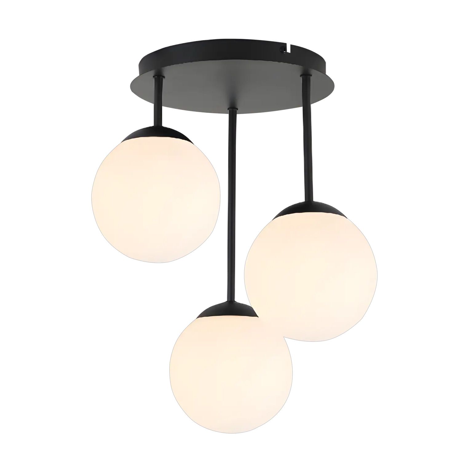 LAMPA SUFITOWA WISZĄCA APP1815-3CPR BLACK