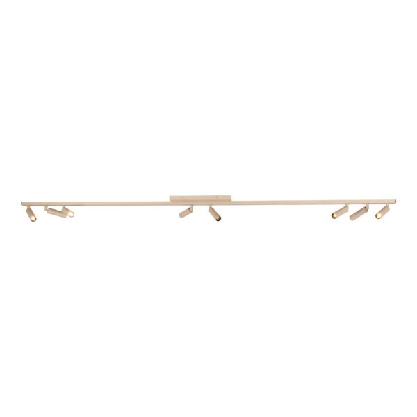 Lampa sufitowa nowoczesna Lucide KEONI — beżowa, 8×G9 — 09943/08/41