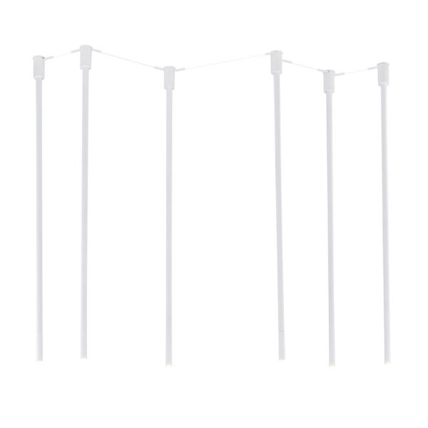 Lampa wisząca nowoczesna Antigo alha N – biała – 9402