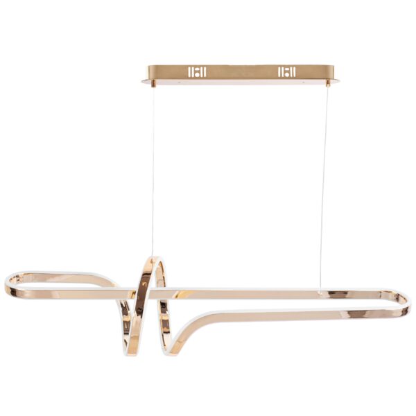 LAMPA WISZĄCA LED G039-CP Złota