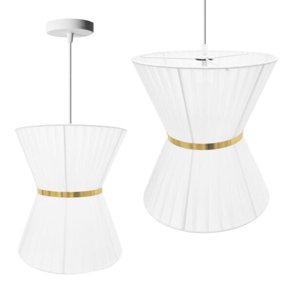 LAMPA SUFITOWA WISZĄCA APP1504-1CP WHITE