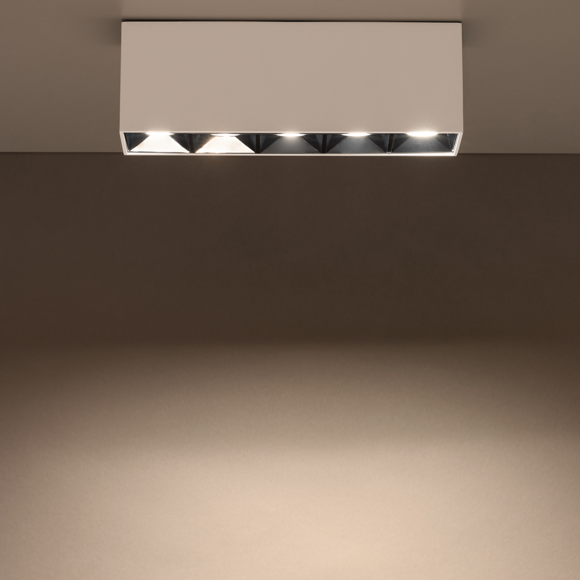 Oprawa sufitowa natynkowa nowoczesna MIDI LED 10048, biało-czarna, 20 W 3000 K – Nowodvorski Lighting - obrazek 2