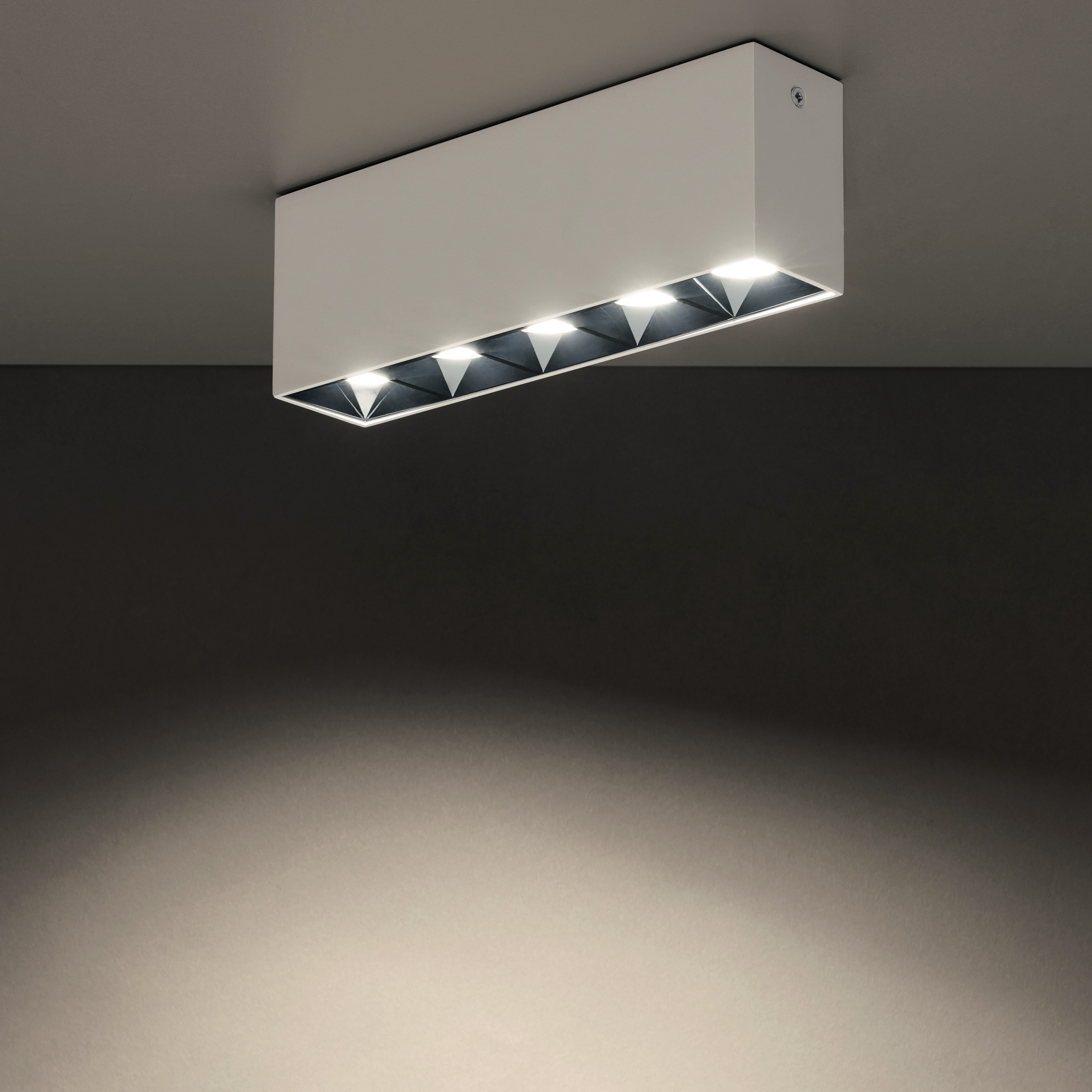 Oprawa sufitowa natynkowa nowoczesna MIDI LED 10052, biało-czarna, 20 W 4000 K – Nowodvorski Lighting - obrazek 5