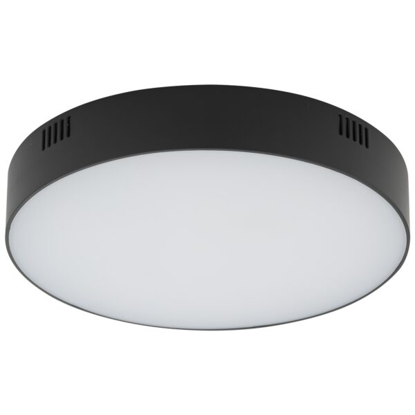Plafon nowoczesny LID ROUND LED 10408, czarno-biały, 35 W 3000 K – Nowodvorski Lighting