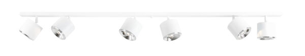 Plafon minimalistyczny Aldex BOT 6 1046PL_K biały 6×GU10
