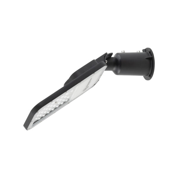 Kinkiet zewnętrzny industrialny PATHWAY LED PRO HEAD 10641, czarno-biały, 60 W 3000 K – Nowodvorski Lighting
