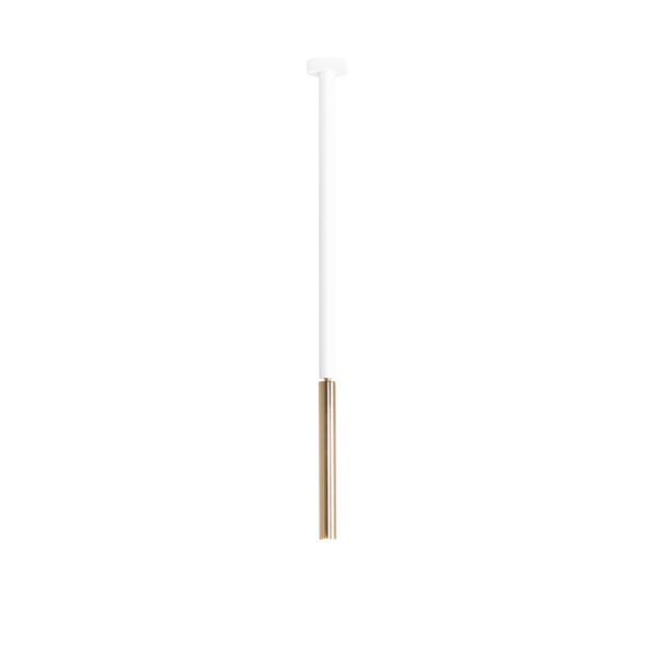 Plafon minimalistyczny Aldex STICK M 1067PL_G_M biały 1×G9