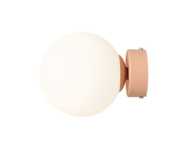 Kinkiet minimalistyczny Aldex BALL S 1076C11_S koralowy 1×E14