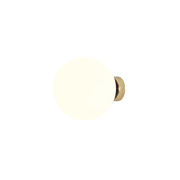 Kinkiet minimalistyczny Aldex BALL M 1076C30_M złoty 1×E27