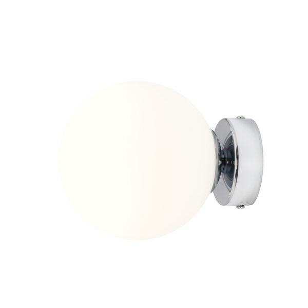 Kinkiet minimalistyczny Aldex BALL S 1076C4_S chromowany 1×E14