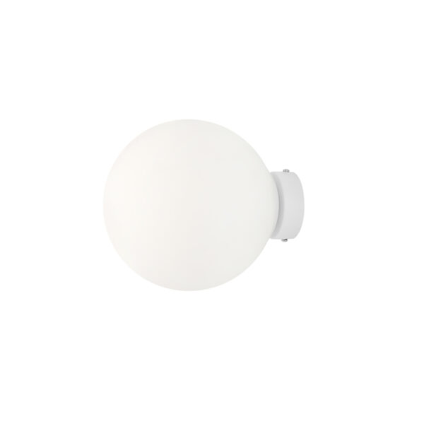 Kinkiet minimalistyczny Aldex BALL M 1076C_M biały 1×E27