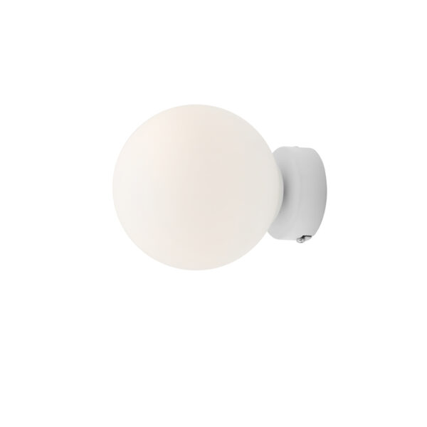 Kinkiet minimalistyczny Aldex BALL S 1076C_S biały 1×E14