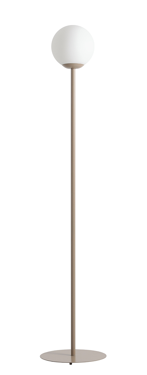 Lampa podłogowa minimalistyczna Aldex PINNE 1080A17 beżowa 1×E27