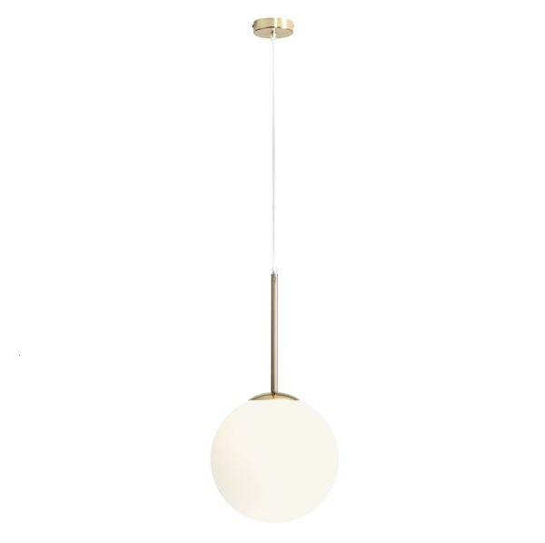 Lampa wisząca minimalistyczna Aldex BOSSO MEDIUM 30 1087G30 złota 1×E27