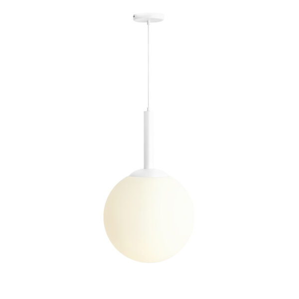 Lampa wisząca minimalistyczna Aldex BOSSO GRANDE 40 1087XL biała 3×E27