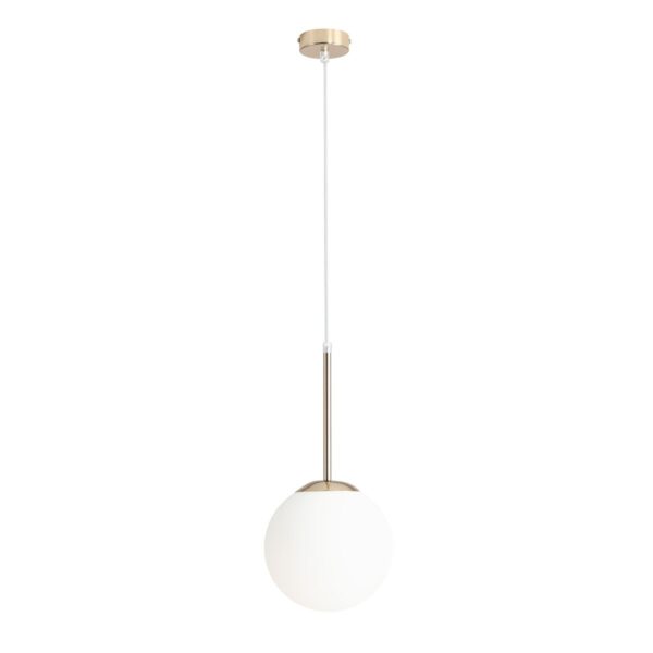Lampa wisząca minimalistyczna Aldex BOSSO MINI 20 1087XS30 złota 1×E27