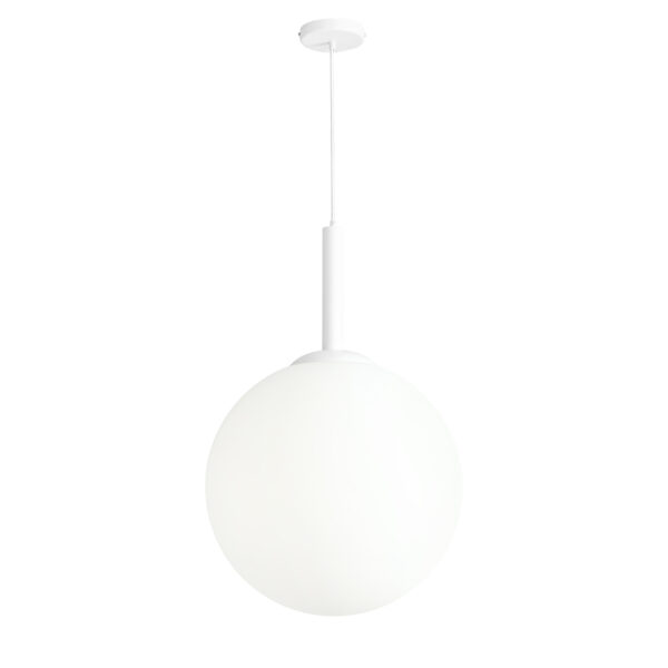 Lampa wisząca minimalistyczna Aldex BOSSO GRANDE 50 1087XXL biała 3×E27