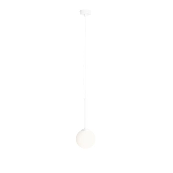 Lampa wisząca minimalistyczna Aldex BOSSO MINI 14 1087XXS biała 1×E14