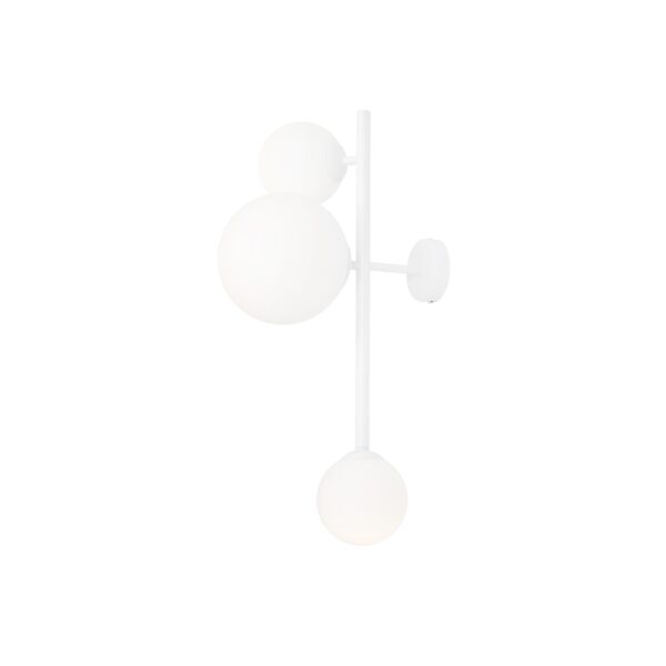 Kinkiet nowoczesny Aldex DIONE 3 1092Y biały 2×E14 + 1×E27