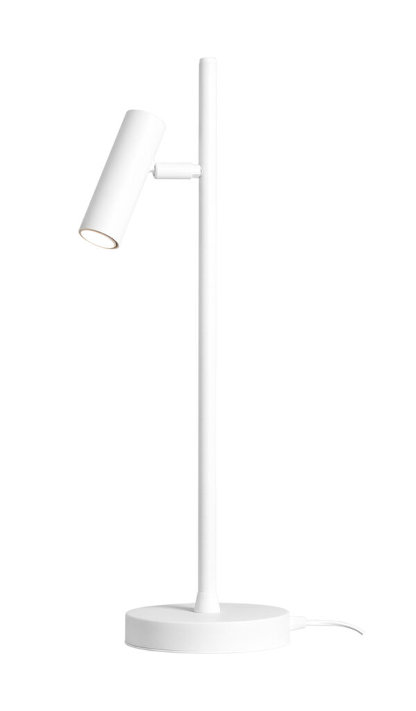 Lampa stołowa minimalistyczna Aldex TREVO 1104B biała 1×GU10 mini