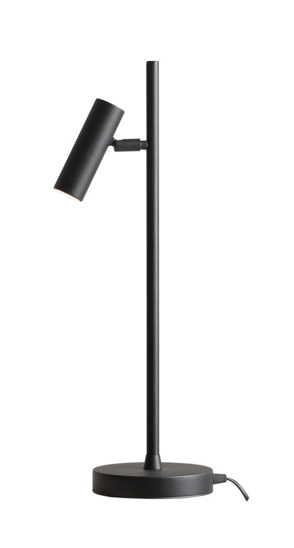 Lampa stołowa minimalistyczna Aldex TREVO 1104B1 czarna 1×GU10 mini