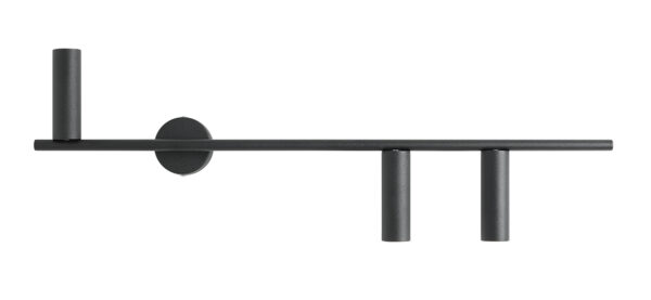 Kinkiet minimalistyczny Aldex TREVO 3 1104Y1_2 czarny 3×GU10 mini