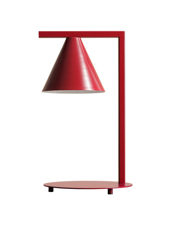 Lampa stołowa minimalistyczna Aldex FORM 1108B15 bordowa 1×E27