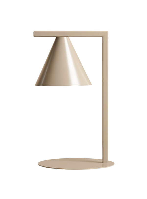 Lampa stołowa minimalistyczna Aldex FORM 1108B17 beżowa 1×E27