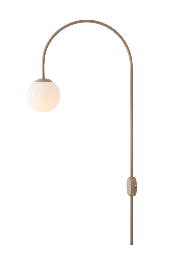 Kinkiet minimalistyczny Aldex UNA 1116C17 beżowy 1×E14