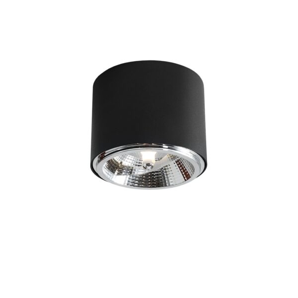 Spot sufitowy minimalistyczny Aldex BOT 1047PL_G czarny 1×GU10