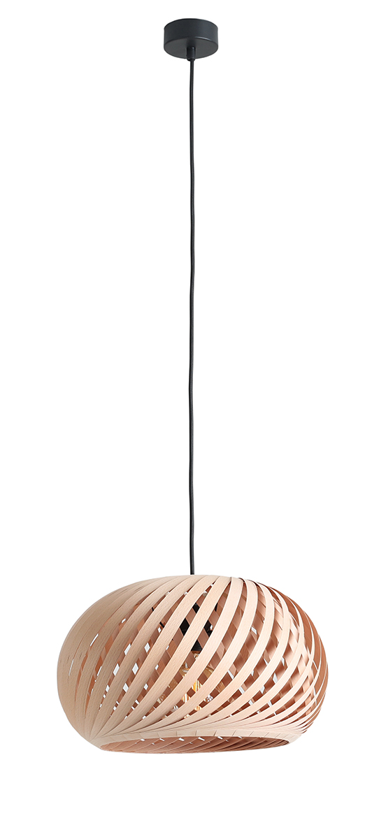 Lampa wisząca w stylu eko Aldex NATURE CROSS S 1123G_S naturalna 1×E27