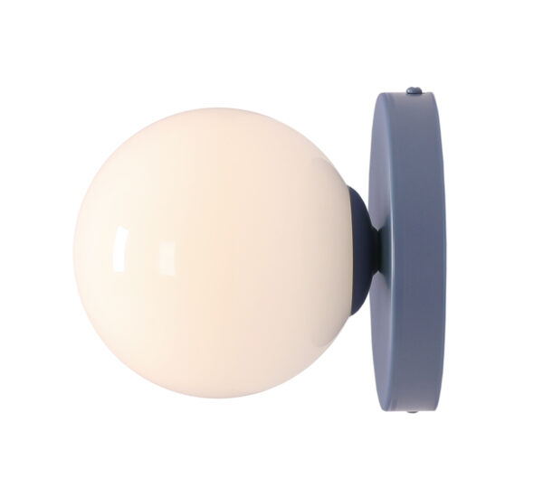 Kinkiet minimalistyczny Aldex BALL II S 1126C16_S szaroniebieski 1×E14