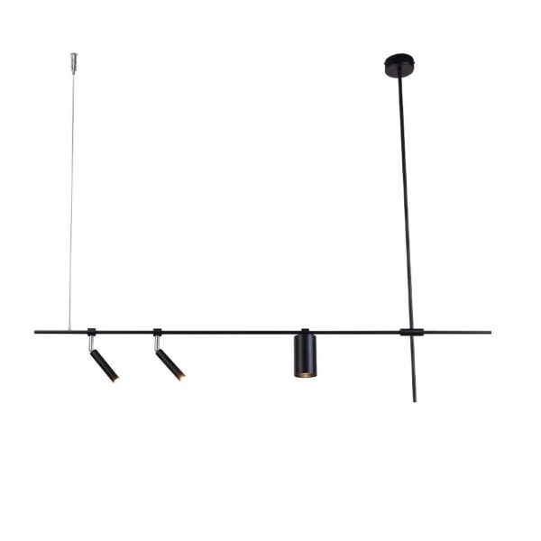 Lampa wisząca nowoczesna Antigo NAMASU – czarna – 11-7862
