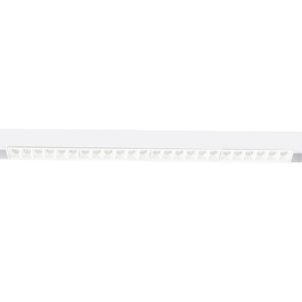 Liniowa oprawa szynowa nowoczesna Antigo KOMATSU DOT 48 V – biała, 3000 K, 440 mm – 6647