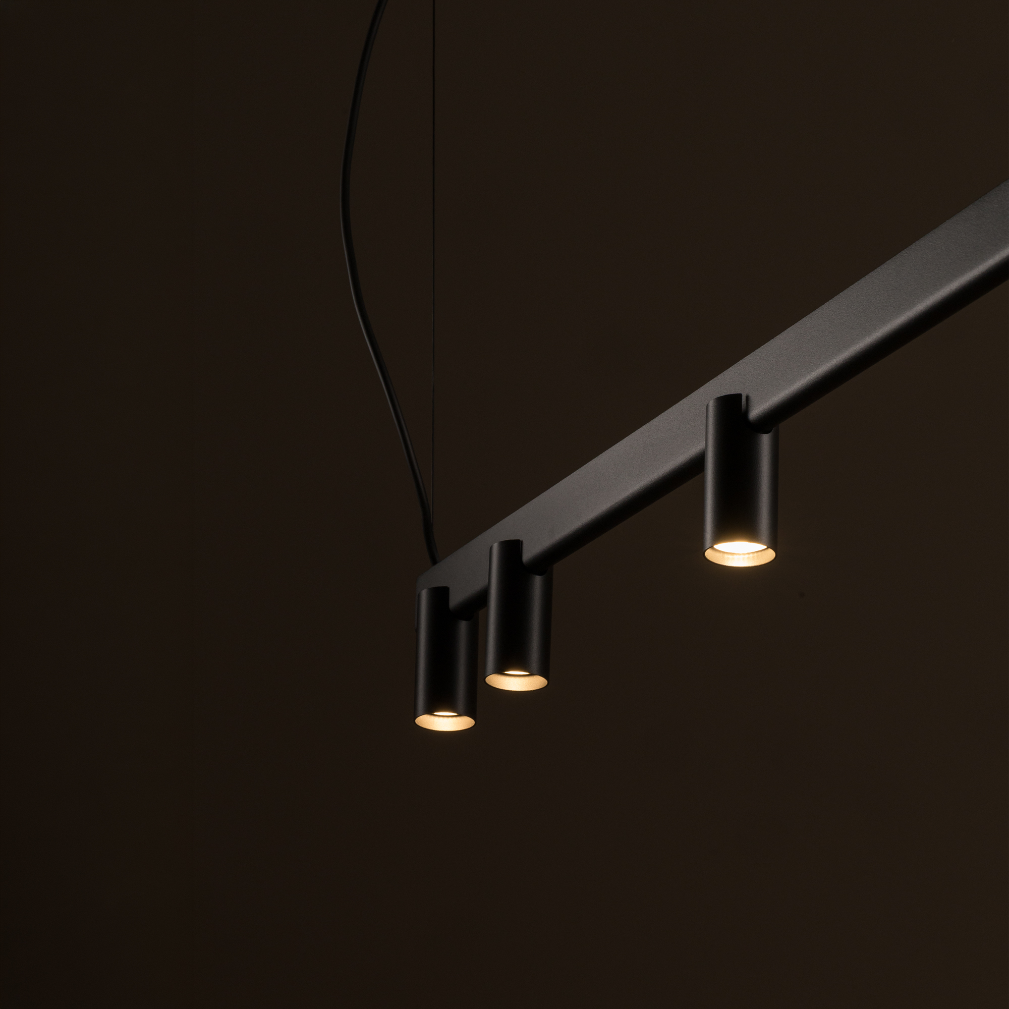 Lampa wisząca nowoczesna FOURTY LINE LED 12292, czarna, GU10 + LED – Nowodvorski Lighting - obrazek 13
