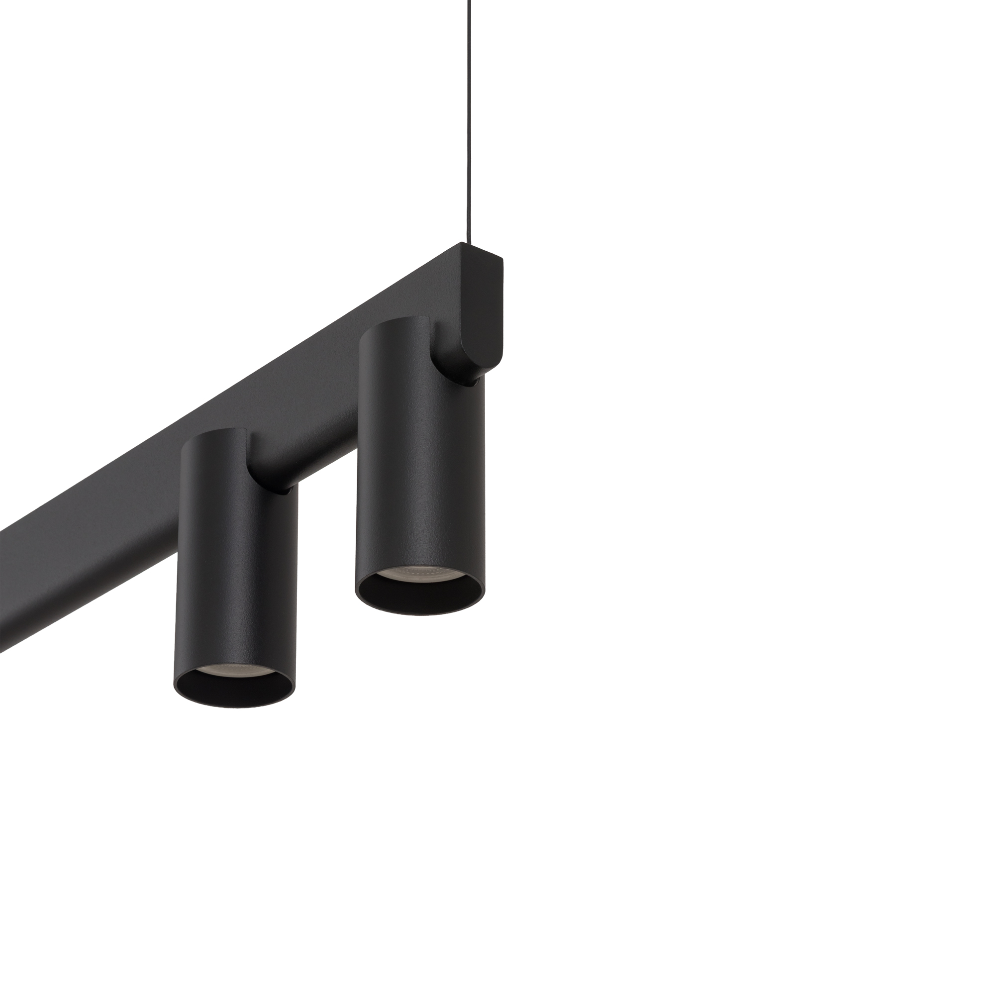Lampa wisząca nowoczesna FOURTY LINE LED 12292, czarna, GU10 + LED – Nowodvorski Lighting - obrazek 6