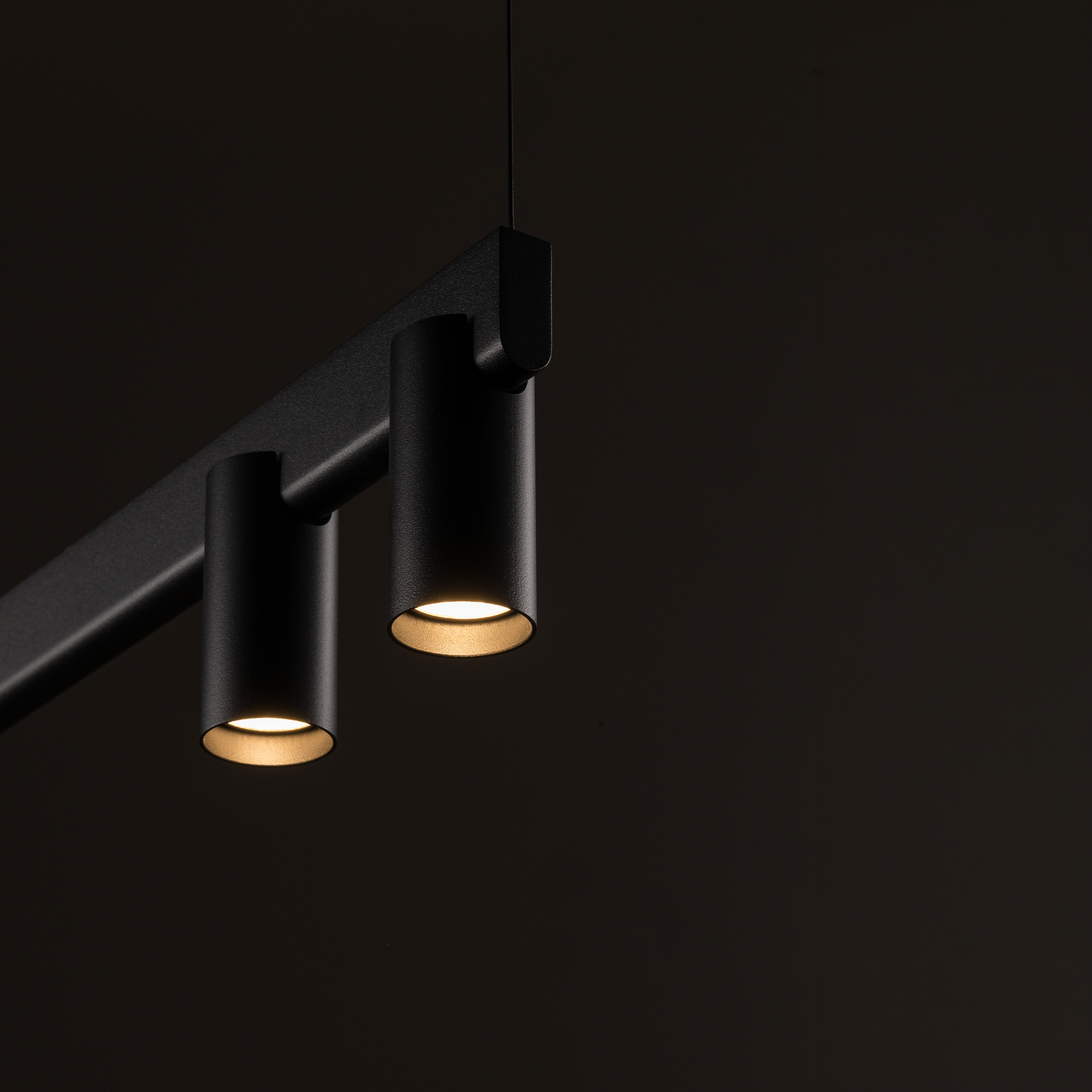 Lampa wisząca nowoczesna FOURTY LINE LED 12292, czarna, GU10 + LED – Nowodvorski Lighting - obrazek 7