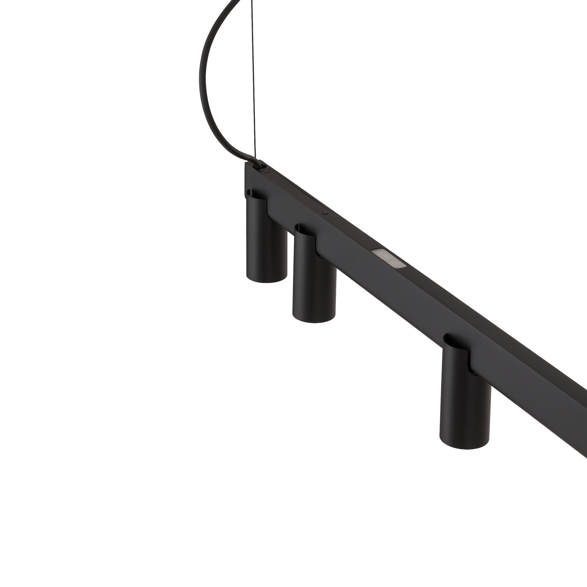 Lampa wisząca nowoczesna FOURTY LINE LED 12292, czarna, GU10 + LED – Nowodvorski Lighting - obrazek 9