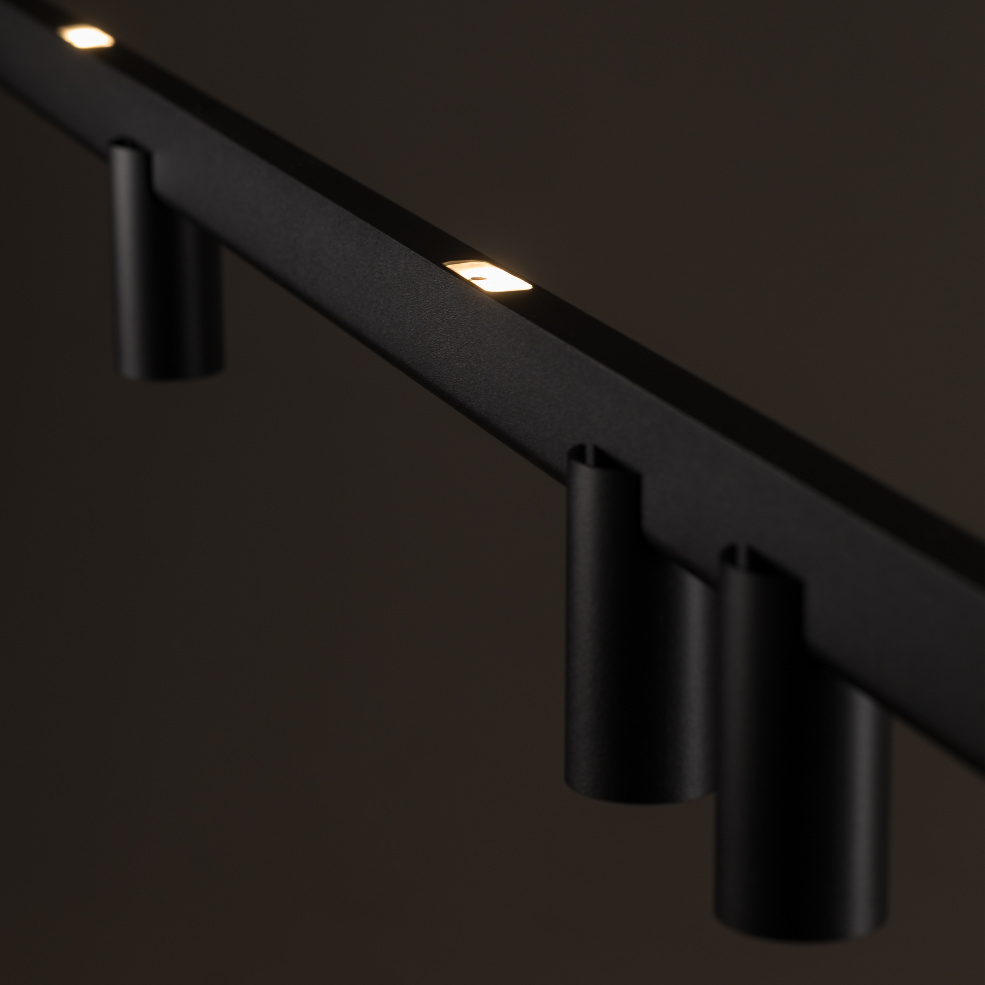 Lampa wisząca nowoczesna FOURTY LINE LED 12292, czarna, GU10 + LED – Nowodvorski Lighting - obrazek 10