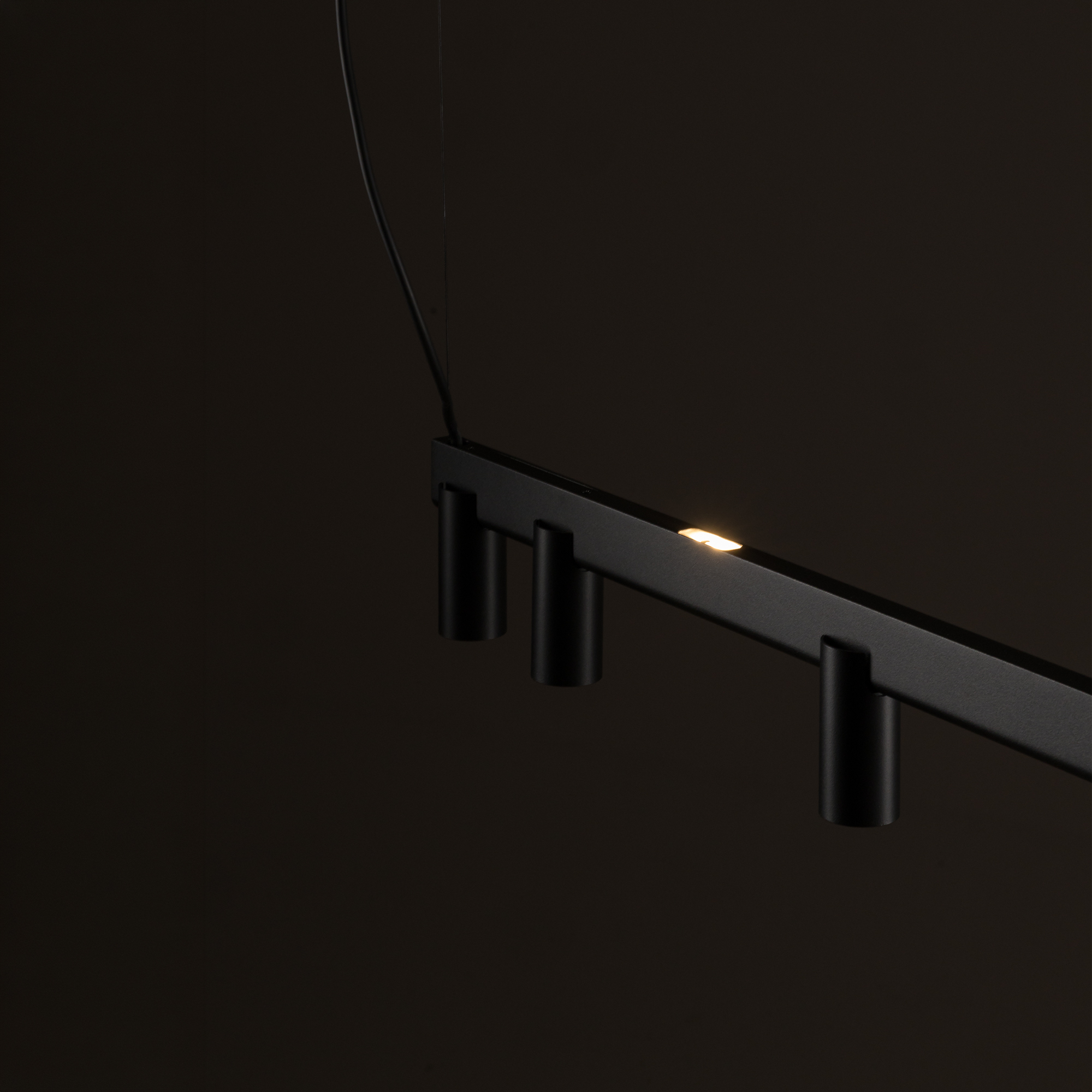 Lampa wisząca nowoczesna FOURTY LINE LED 12292, czarna, GU10 + LED – Nowodvorski Lighting - obrazek 11