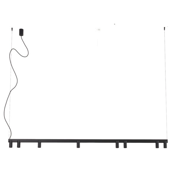 Lampa wisząca nowoczesna FOURTY LINE LED 12292, czarna, GU10 + LED – Nowodvorski Lighting