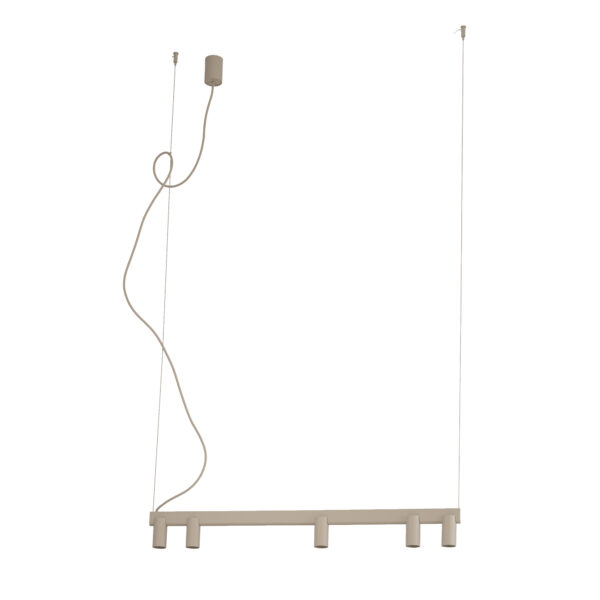 Lampa wisząca nowoczesna FOURTY LINE LED 900 12297, beżowa, GU10 + LED – Nowodvorski Lighting