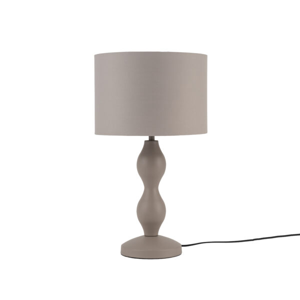 Lampa stołowa w stylu modern classic AVILA 12383, szara, 1×E27 – Nowodvorski Lighting