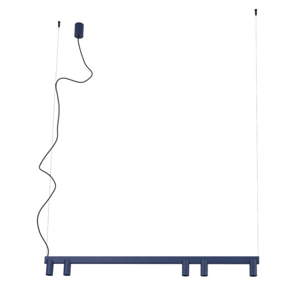Lampa wisząca nowoczesna FOURTY LINE LED 1200 12407, granatowa, GU10 + LED – Nowodvorski Lighting