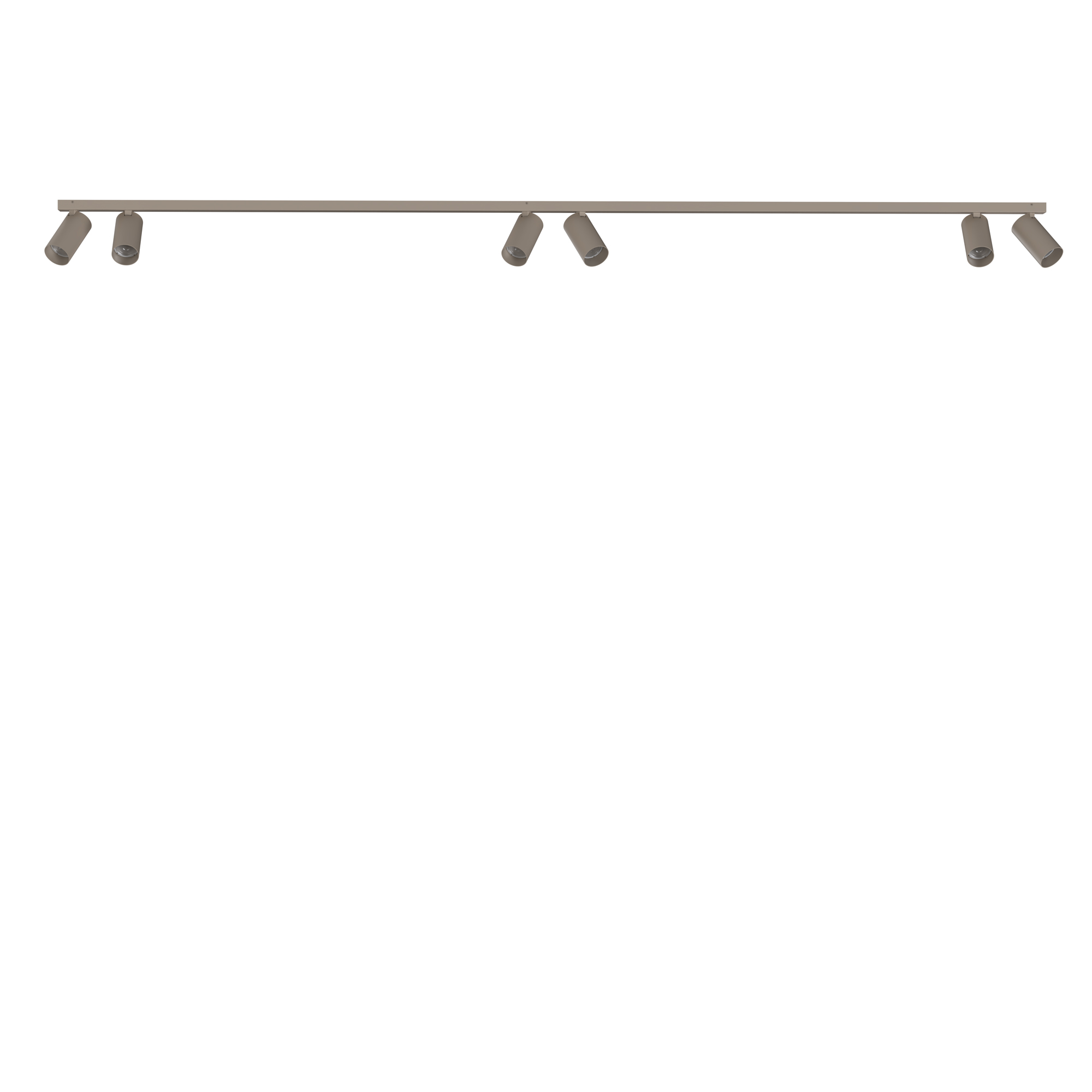 Lampa sufitowa punktowa nowoczesna MONO 12540, beżowa, 6×GU10 – Nowodvorski Lighting