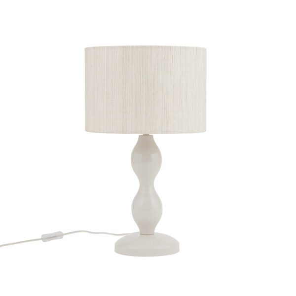 Lampa stołowa w stylu modern classic AVILA 12632, kremowa, 1×E27 – Nowodvorski Lighting