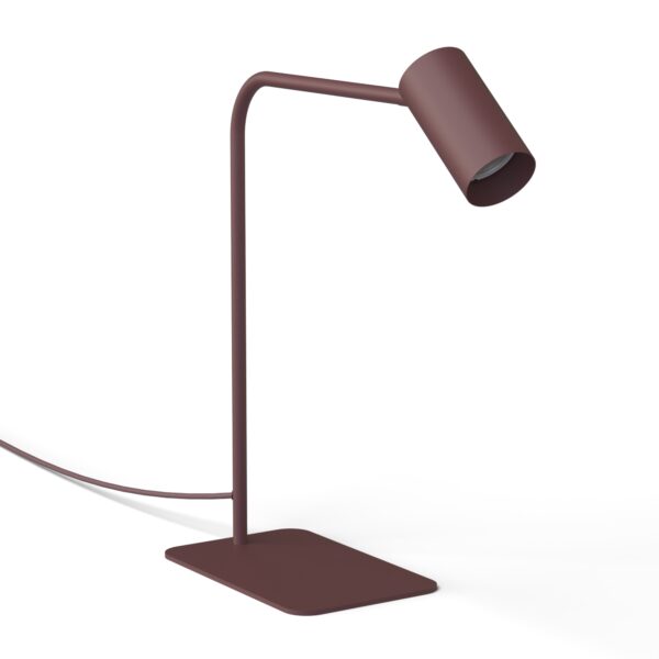 Lampa stołowa nowoczesna MONO 12778, burgundowa, 1×GU10 – Nowodvorski Lighting