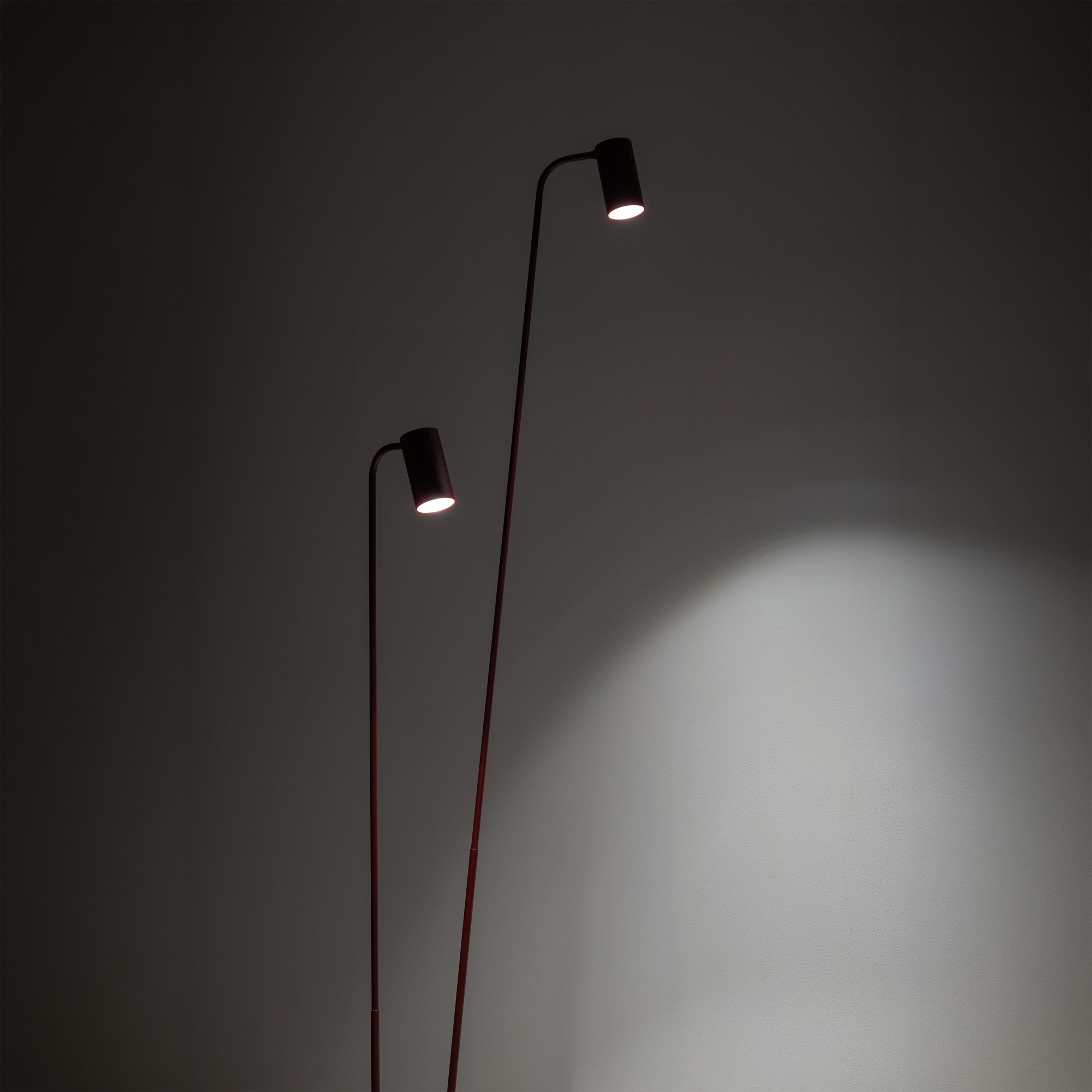 Lampa podłogowa nowoczesna MONO 12780, burgundowa, 2×GU10 – Nowodvorski Lighting - obrazek 5