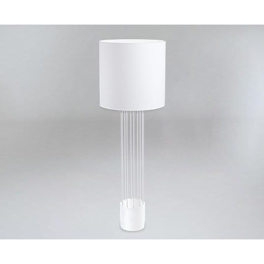 Lampa podłogowa nowoczesna Antigo IHI – biała, 1 × E27 – 9487
