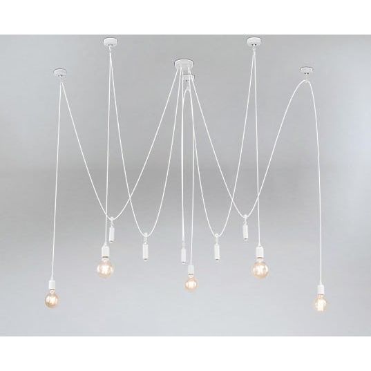 Lampa wisząca Antigo KUMO – biała, E27 – 9513